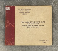 Library of Congress -  Folk Music Of The United States: Anglo-American Ballads