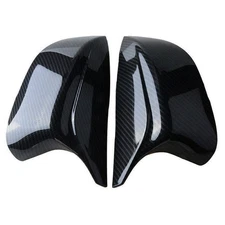ABS material Side Mirror Cap Covers Compatible With 14-24 Infiniti Q50 Q60 