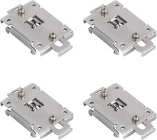 4 Pcs 35MM DIN Rail Mounting Clip Solid State Relay Clip Solid State Relay Mount