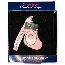 NEW Harvey Lewis Girl Baby's First Christmas Picture Photo Frame 2011