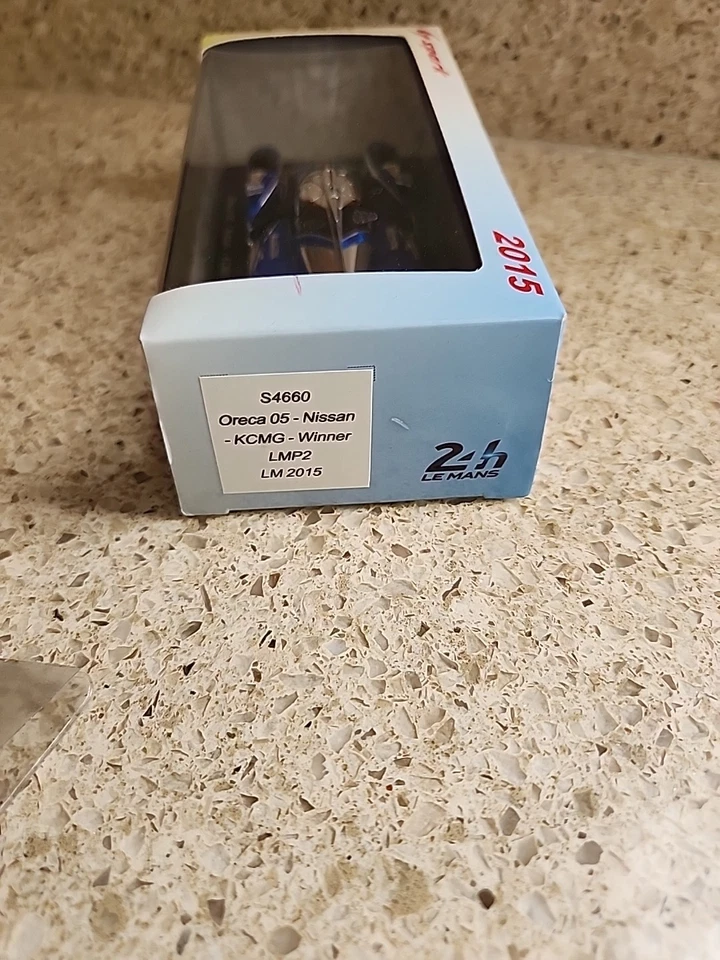 Spark S4660 Oreca 05-日产 KCMG #47 LMP2 级冠军勒芒 2015 - 1/43 比例 — 第 4/4 张图片