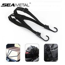 Motorcycle Back Seat Helmet Strips Elastic Rope Motorcycle Helmet Fixed  60cm