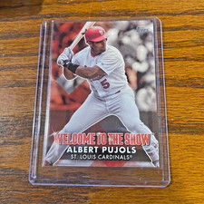 Albert Pujols 2022 Topps #WTTS-8 Welcome to the Show St. Louis Cardinals MLB