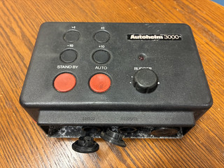 Autohelm 3000 Autopilot Course computer compass & user interface needs TLC