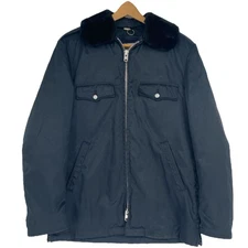 Vtg Tufnyl Blauer Police Jacket Blue 44R Utilitarian Uniform Weather Resistant