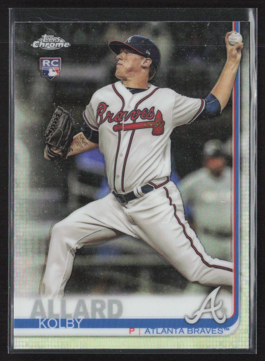 2019 Topps Chrome Kolby Allard #99 Refractor Rookie