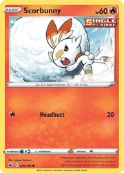 Scorbunny 026/198 Chilling Reign Reverse Holo Common