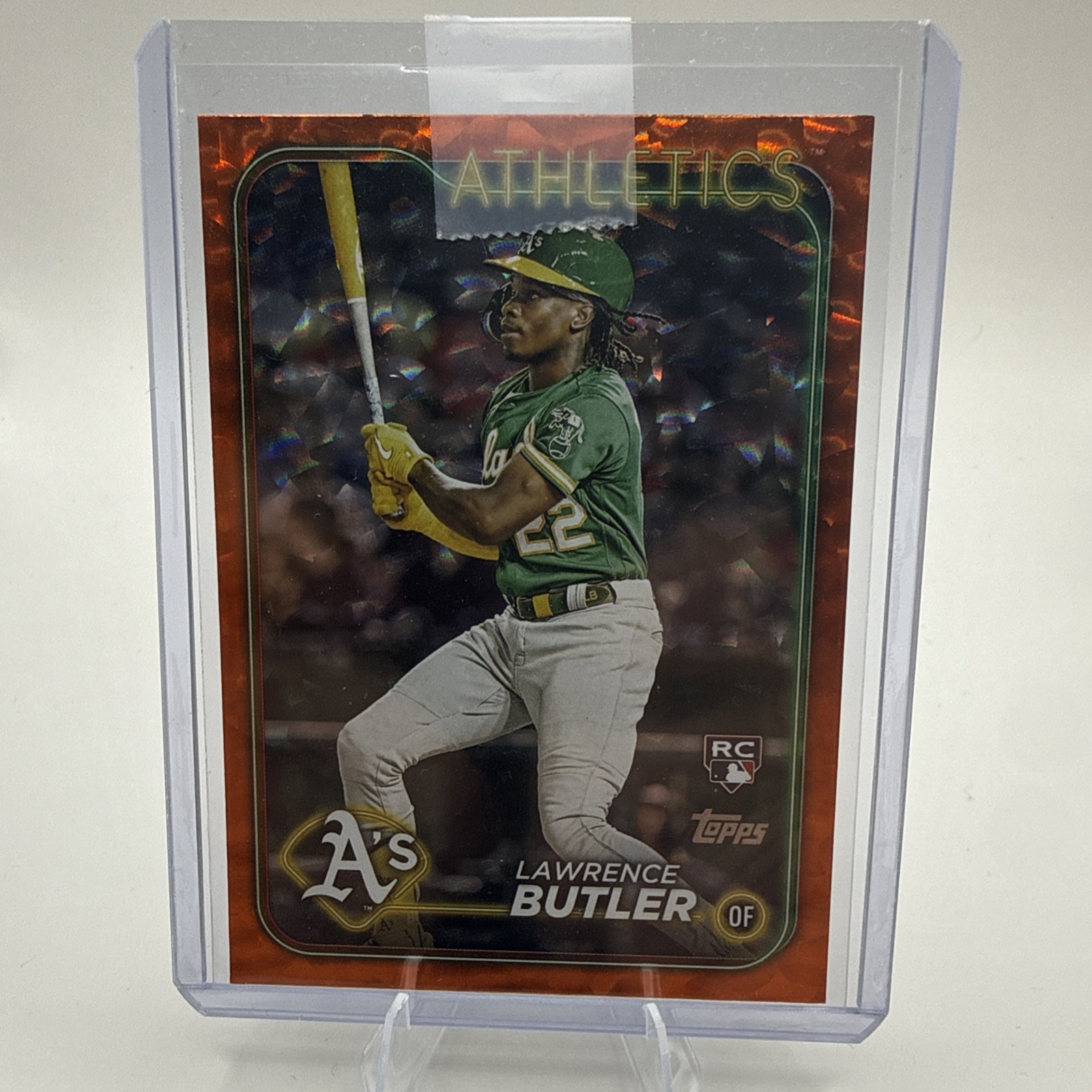 2024 Topps Series 2 - Lawrence Butler #676 Orange Foil /299 (RC)