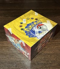 1999 Pokemon Base Set Unlimited Booster Box - Factory Sealed - Blue Wing