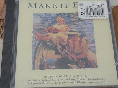 Various Make It Easy 1992 18 Great Songs Walker Brothers Tom Jones Dr. Hook neu