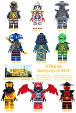 Genuine LEGO U PICK Ninjago DRAGONS RISING SEASON 3 Minifigures Group 3 **NEW**