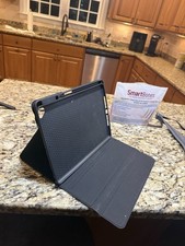 Black Folding Folio Tablet Case Folio Cover w...