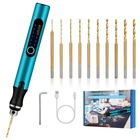 3-Speed Cordless Mini Drill Pen, Rechargeable DIY Electric Hand Drill with 10...