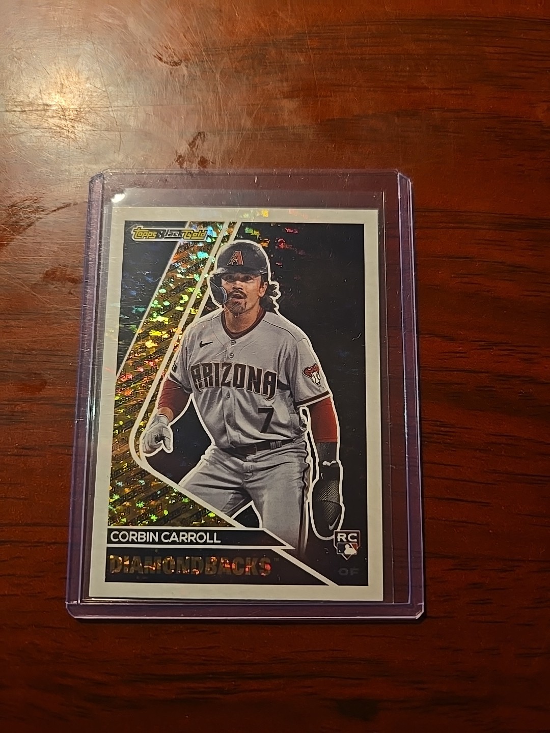 2023 Topps Update Series - Topps Black Gold Corbin Carroll #BG-3 (RC)