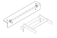 Chatsworth - 11421-E18 - Wall Angle Support Kit 3/16 in., 20 in.W x 2 in.H x 2