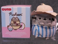 Gund NEW PUSHEEN HAT TOWEL Tropical Vacation Blind Box Series 26 Plush Cat