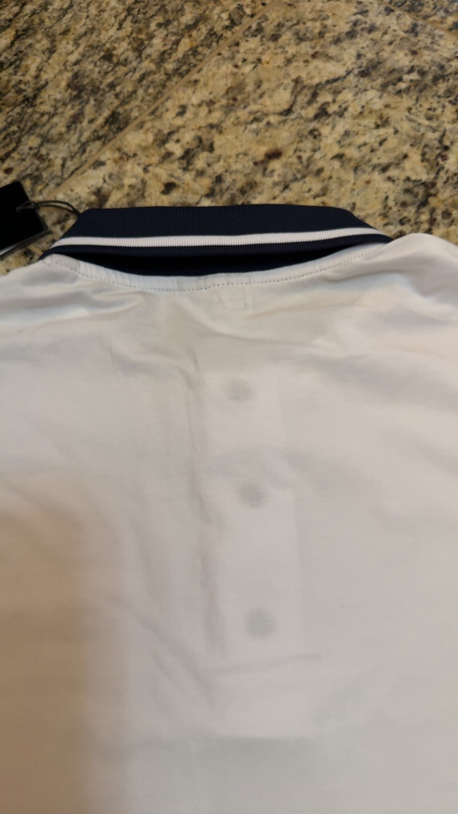 EMPORIO ARMANI $125 Polo Shirt White EA7 Logo AUTHENTIC NEW Sizes M-XXL