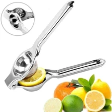 Manual Citrus Juicer Stainless Steel Lemon Squeezer Lime Press Fruit Juice