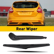 Rear Windshield Wiper Arm and Blade Set Replacement For 2012-2018 Ford Focus