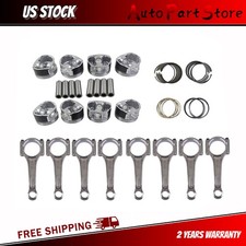 Bielas + Pistones + Anillos para Chrysler Dodge 1500 Jeep Ram 2009-2015 5,7 L