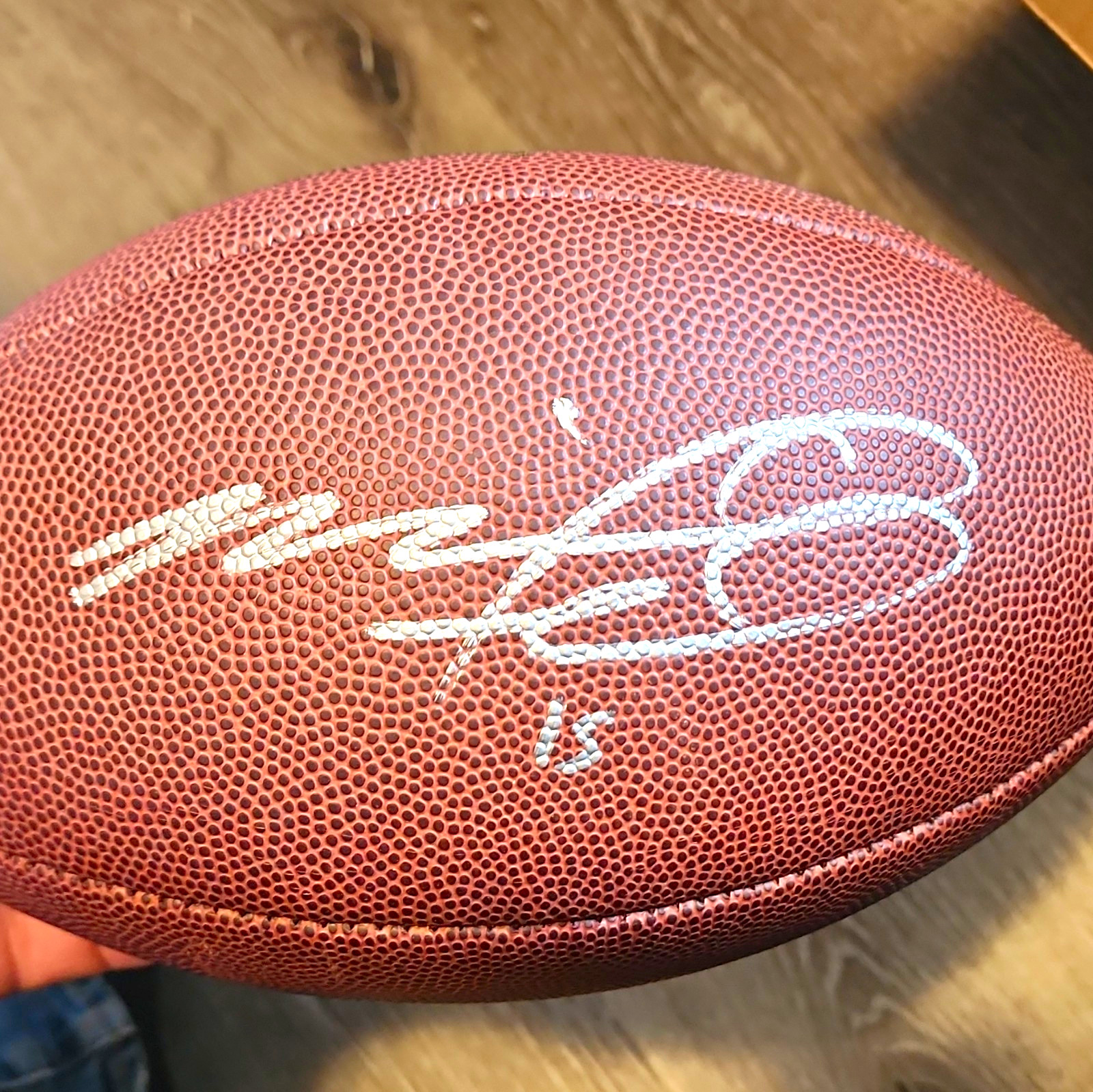 Michael Floyd Signed Full Size Football JSA COA Arizona Cardinals Autographed
