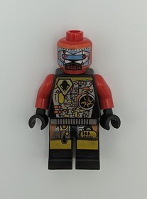 Vtg. LEGO V-Wing Fighter U.F.O. 6836 Complete Set Classic Space w/ Minifigure