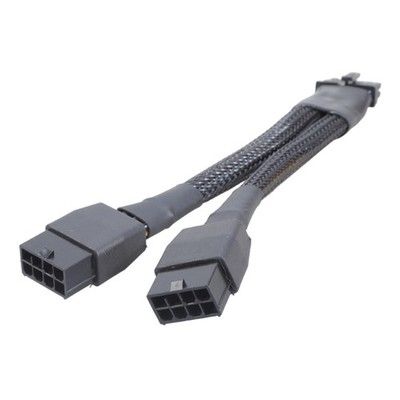 Double 8Pin Female to 12+4Pin 16Pin Male Adapter Cable for RTX4070 4080 Stable