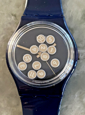 swatch　TempoLibero Vintage 1997 Swatch Watch Tempo LIBERO GN172 Artist Bruno Minari