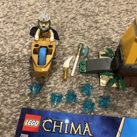LEGO LEGENDS OF CHIMA: Royal Roost 70108 ~ 100% COMPLETE w Manual (No Cards/Box)