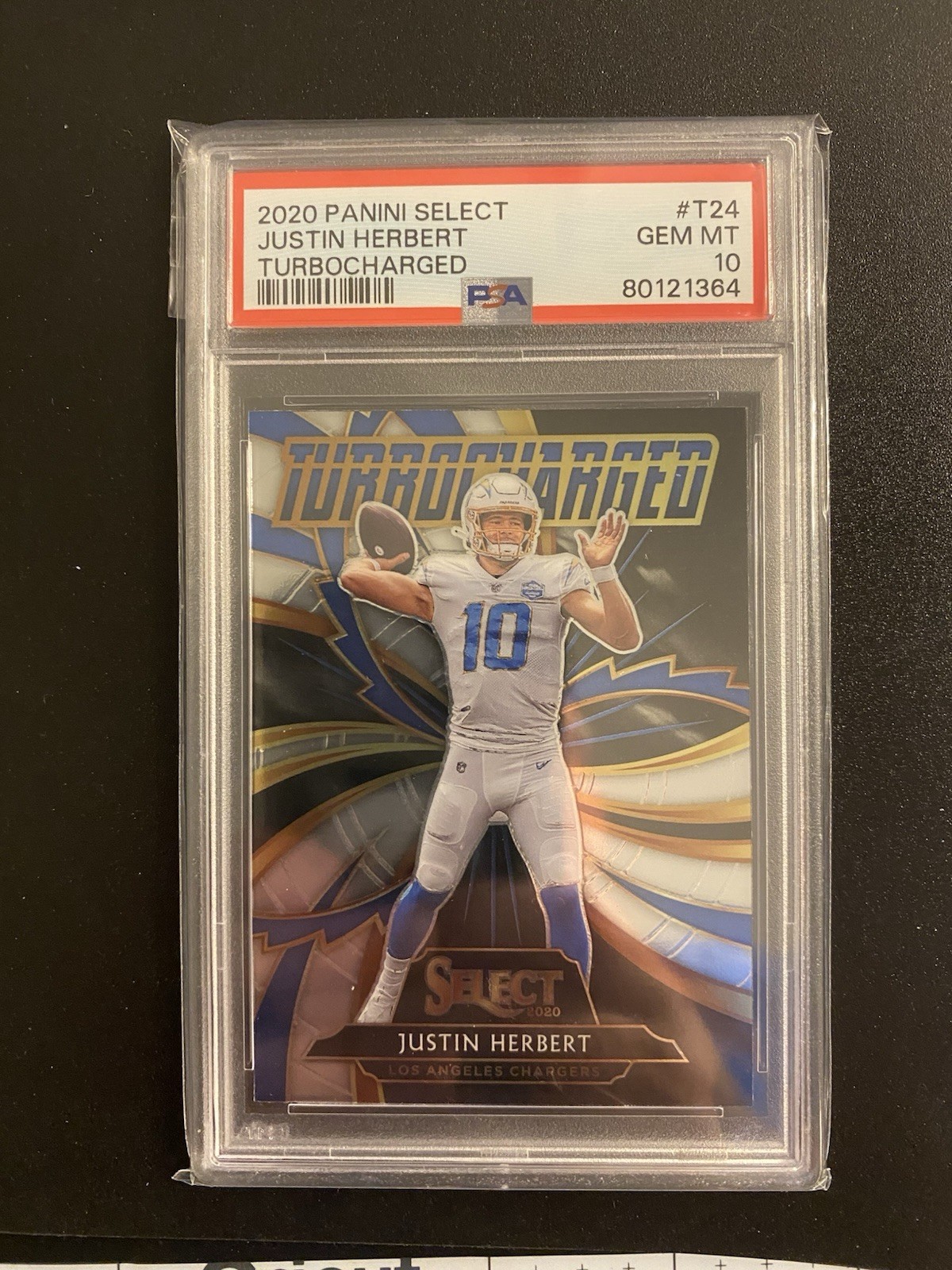 Justin Herbert Panini Select Turbocharged #T24 Base