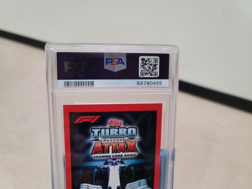 Lewi Hamilton Gold PSA 9 MINT 2020 Topps Formula 1 Turbo Attax #174 - Picture 5 of 6