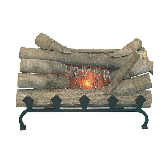Duraflame Crackling Log Set In Black Dfl001 For Sale Online Ebay