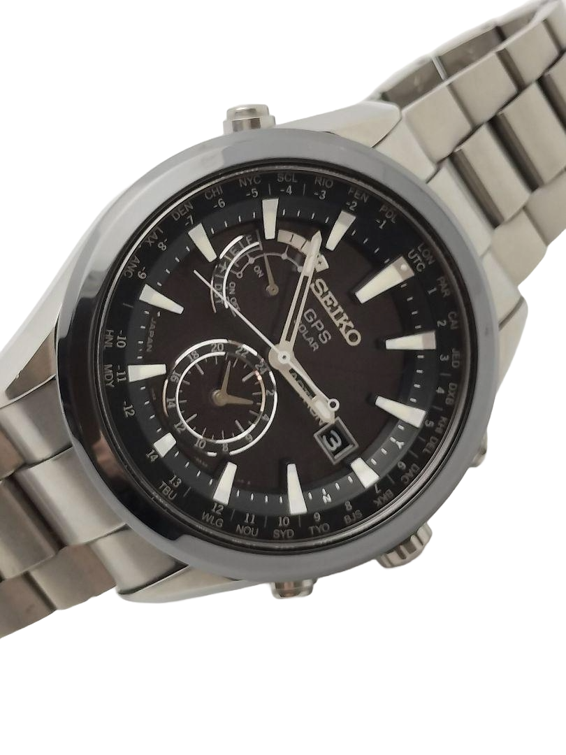 Seiko Astron GPS Solar Titanium 7X52-0AA0 Men's Watch High Quality from Japan