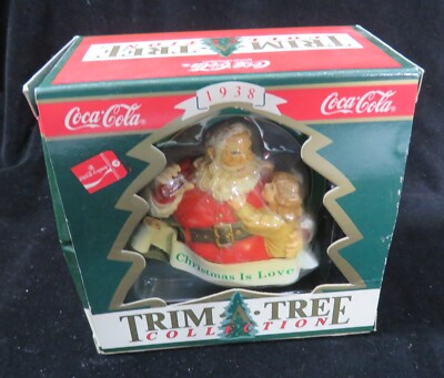 Collectible Coca-Cola   Holiday Trim a Tree Collection Ornament Christmas Love