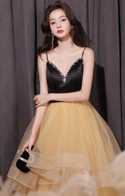 diamante formal dress CECILA Silky Diamante Bustier Mermaid Prom & Formal Dress