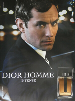 PRESSEWERBUNG 2011 PARFUM DIOR HOMME INTENSE - JUDE LAW