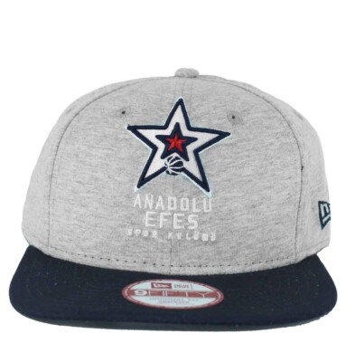 New Era 9FIFTY Anadolu Efes Snapback Cap Herren   Grau Schwarz