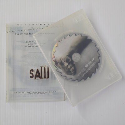 Saw (DVD, 2004) Cary Elwes, Danny Glover, Monica Potter, Michael Emerson