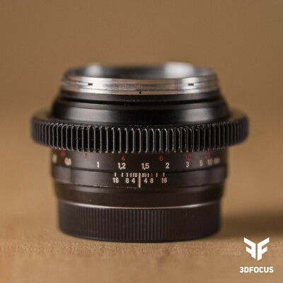 ZEISS Planar T* 50 mm f/1.4 ZE Seamless Follow Focus Gear (Cine Mod)