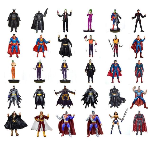 Dc Collectibles All /Superhero Batman&joker& Action Figure  Loose Collection 7"