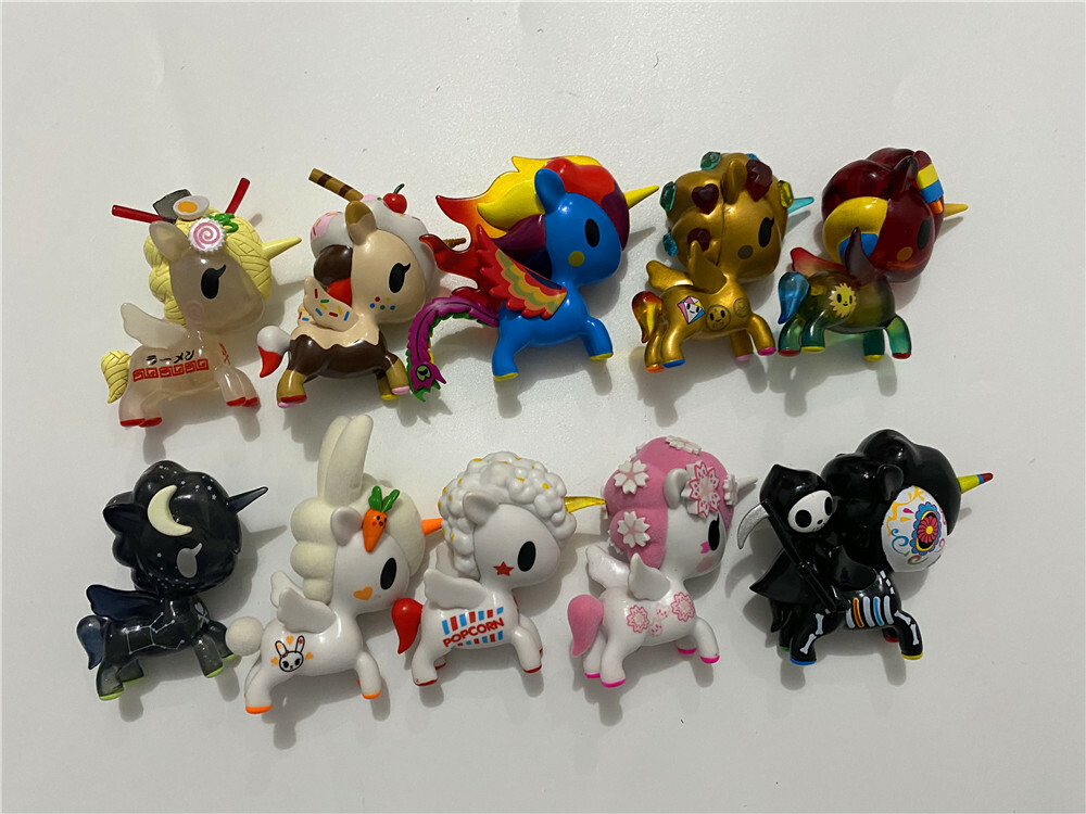 100% new Tokidoki Unicorno series 6 figures -without box | eBay