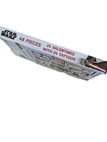 Disney Star Wars Kinder Valentinstag Karten 48 Stück Set mit Tattoos Herz Siegel - Bild 4 von 8