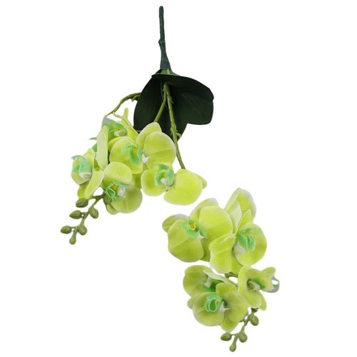 Lebendige falsche Motten Orchideen Blumenstrauß 12 Köpfe 50 cm auffällige Woh