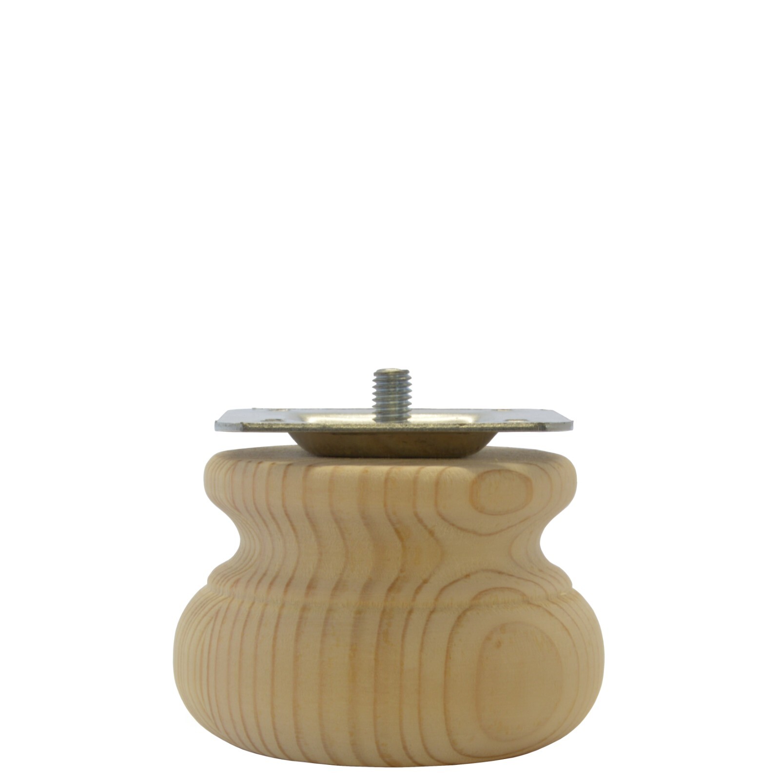 Wooden Pine Furniture Bun Foot Large 83mm x 56mm Feet CHOOSE FITTING A4MB eBay