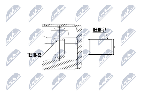 NPW-HD-046 NTY Gelenksatz, Antriebswelle FüR Acura,Honda-image