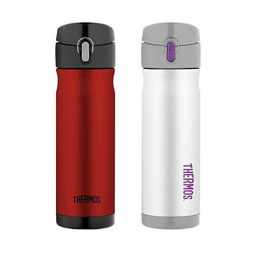NEW Thermos 470ml S/Steel Vacuum Insulated Commuter Bottles - Picture 3 of 6