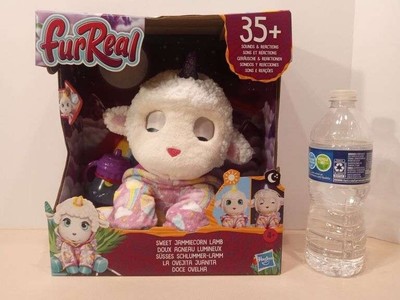 furReal Friends Sweet Jammiecorn Lamb Interactive Plush Light-up 35+ Sounds!