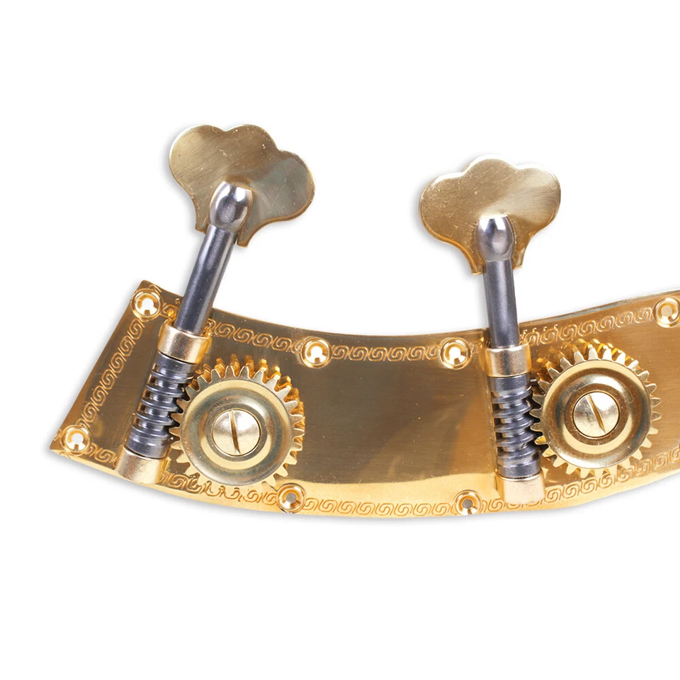 3/4 4/4 Upright Double Bass Peg 4 String Conjoined Bass Peg Brass Durable - Image 4 of 4