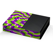 Xbox One Console Skins Decal Wrap ONLY - Trippy Psychedelic Motion swirl