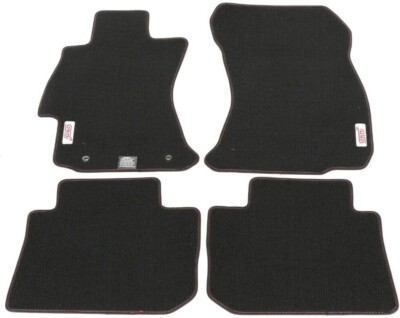 #ad 2015 2019 Subaru WRX STi Carpets Floor Mats Black w STi Logo OEM NEW J501SVA100 $109.99